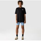 The North Face - Oversized Simple Dome T-shirt - Tnf Black - Katoen