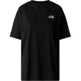The North Face - Oversized Simple Dome T-shirt - Tnf Black - Katoen