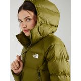 The North Face - Hyalite Down Hoodie - Donsjas - Forest Olive - Dames