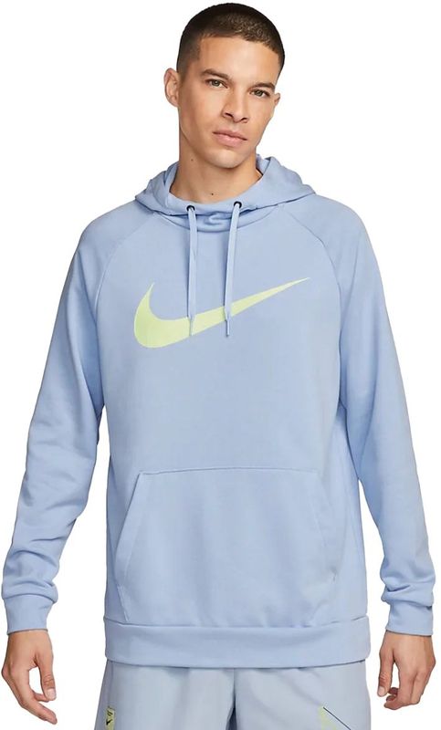 Nike - Dry Graphic - Hoodie - Blauw - Materiaal: Polyester