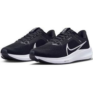 Nike Pegasus 40 Hardloopschoenen Zwart Wit Grijs
