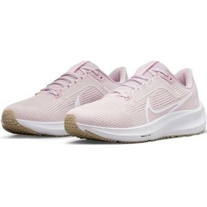 Nike W Air Zoom Pegasus 40, damessneaker, Pearl Pink/White-Pink Foam-Hemp, 43 EU, Parel Roze Wit Roze Foam Hemp, 43 EU
