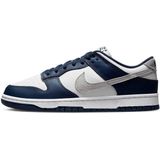 Nike - Dunk Low - Sneakers - Summit White - Midnight Navy