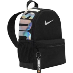 Nike Brasilia JDI Mini 11L Rugzak voor kinderen Black/Black/Hloslv