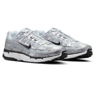 Nike P-6000 - Sneakers - Metallic Silver - Mesh - Cushlon Technologie