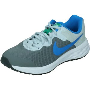 Nike Jongens Revolution 6 Nn Lage sneakers, Donkergrijs grijs blauw, 38 EU