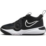 Nike - Team Hustle D 11 - Basketbalschoenen - Zwart - Leer/Synthetisch