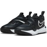 Nike - Team Hustle D 11 - Basketbalschoenen - Zwart - Leer/Synthetisch