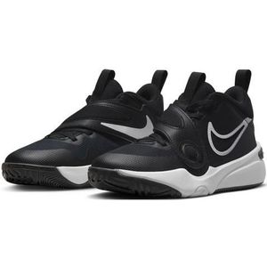 Nike Team Hustle D 11 Sneakers voor jongens, zwart wit, 36.5 EU