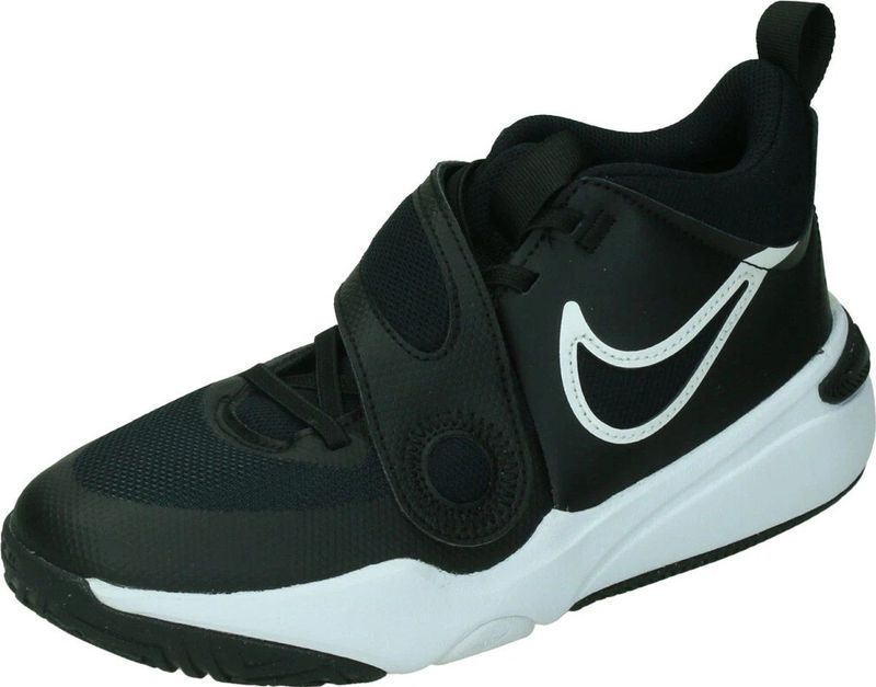 Nike Team Hustle D 11 (Ps) Gymschoenen Jongen, Zwart/Wit