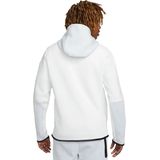 Nike tech fleece full-zip hoodie in de kleur wit