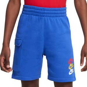 Nike NSW Fleece Cargo Korte Broek Jongens Blauw