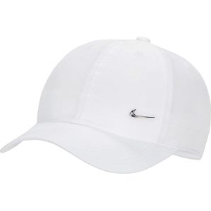 Nike Dri-Fit Club Metal Swoosh Cap Kinder in weiß, Größe: