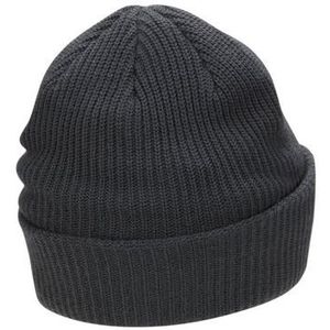 Beanie met labeldetail