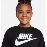 Sweater - Geribbelde Kraag - Ronde Hals - Sweatstof - Logoprint