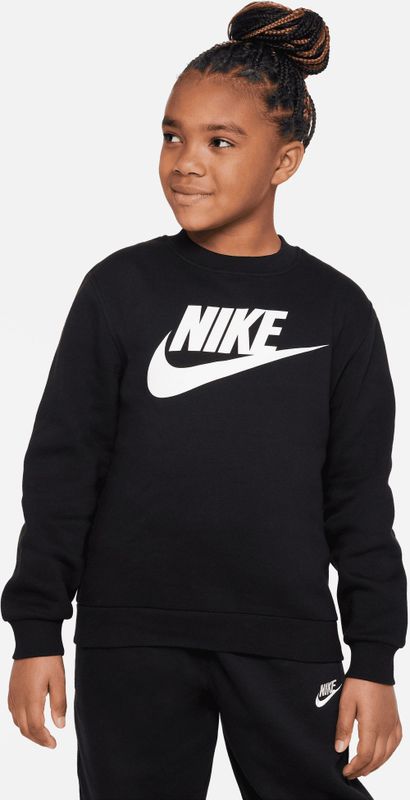 Sweater - Geribbelde Kraag - Ronde Hals - Sweatstof - Logoprint