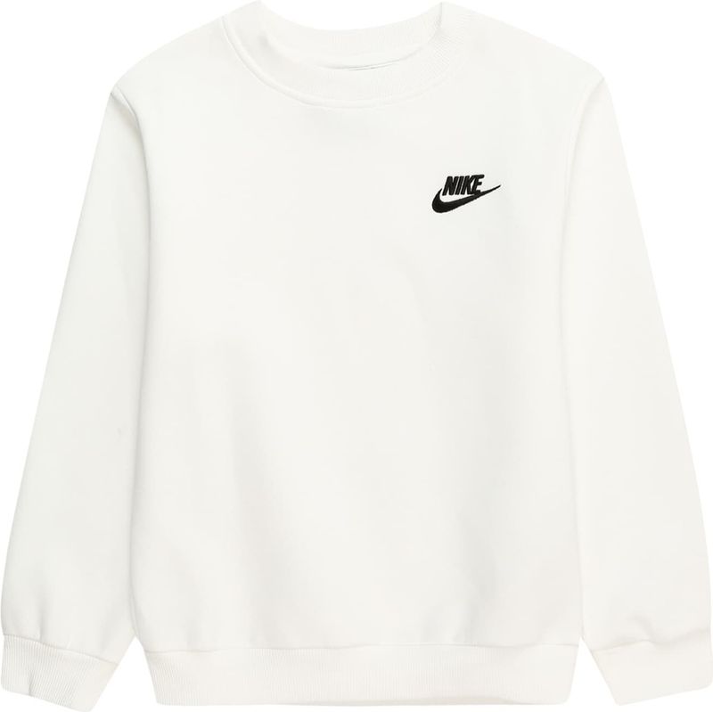 Nike Sweatshirt CLUB FLEECE - Effen - Lange Mouwen - Losse Pasvorm