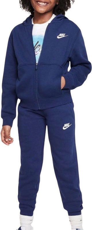 Nike - Sportswear Club Fleece - Trainingspak - Donkerblauw - Katoen/Polyester