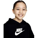 Nike - Club Fleece - Korte Hoodie - Zwart