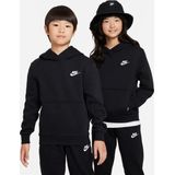 Nike - Club Fleece - Hoodie - Zwart - Katoen/Polyester