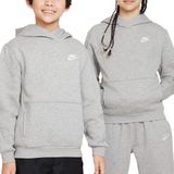 Nike - Sportswear Club Fleece Hoodie - Lichtgrijs - Fleece