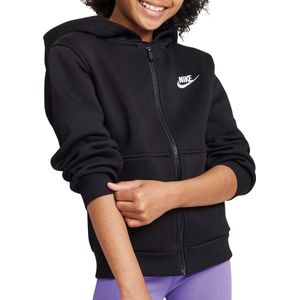 Nike Sportswear Club Fleece Kapuzenjacke für ältere Kinder - Schwarz