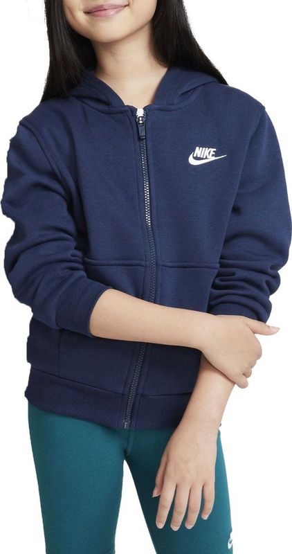 Nike - Sportswear Club Fleece Vest - Donkerblauw - 80% Katoen 20% Polyester