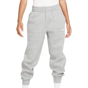 NIKE K NSW CLUB FLC JGGR LBR Unisex Sportbroek - Grijs - Wit