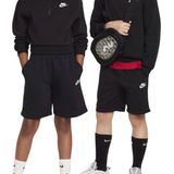 Nike - Sportswear Club Fleece - Sportbroek - Zwart Wit - Kinderen