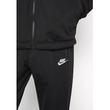 Nike - Club - Trainingspak - Zwart Wit - Polyester - Volledige Ritssluiting