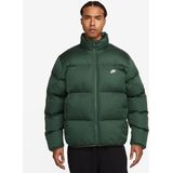 Nike Club Puffer Heren Jassen - Groen - Maat: XS - Katoen Jersey - Foot Locker