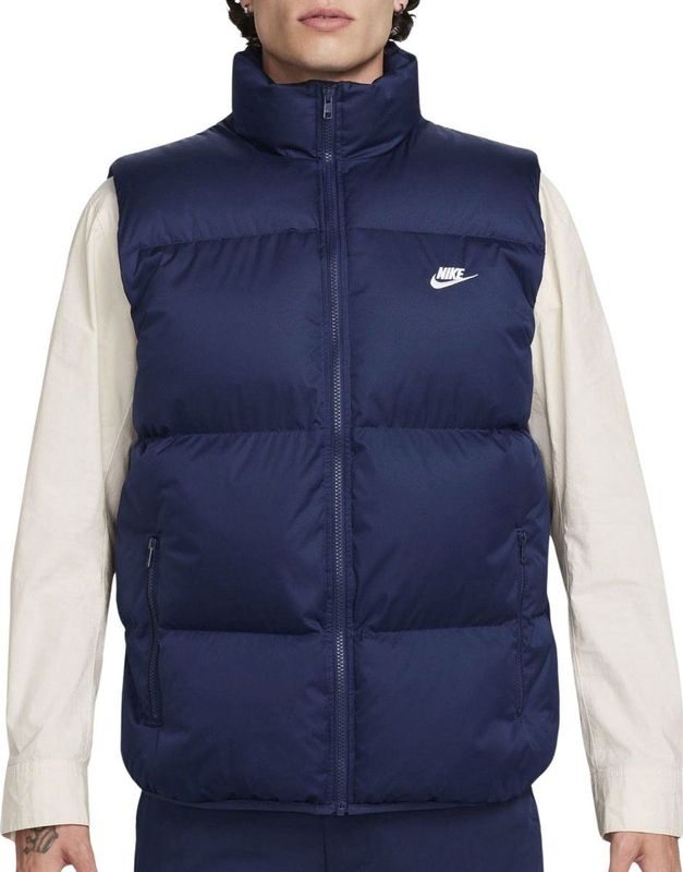 Nike, Heren, Jassen, Blauw, Maat: XS Poliester,