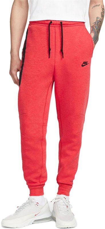 Nike - Tech Fleece - Joggingbroek - Rood