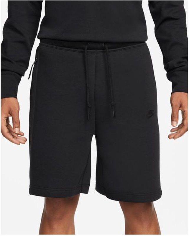 Nike Tech Fleece Shorts Zwart Heren