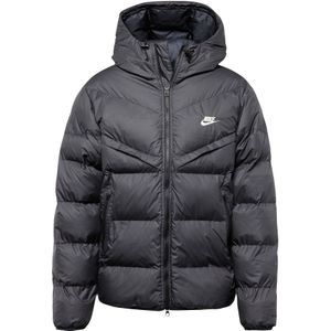 Nike Heren jas M Nk Sf Wr Pl-Fld Hd Jkt, Black/Black/Sail, FB8185-010, XS