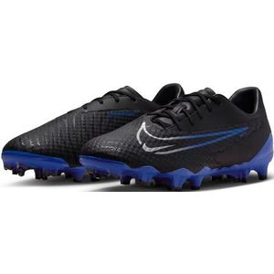 Nike Low top voetbalschoenen (meerdere ondergronden) Phantom GX Academy - Black/Hyper Royal/Chrome- Heren, Black/Hyper Royal/Chrome