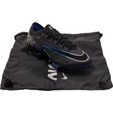 Nike - Zoom Vapor 15 Elite FG - Voetbalschoenen - Zwart/Chroom - Vaste Ondergrond