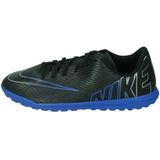 Nike jr. Mercurial vapor 15 club tf in de kleur zwart/blauw.