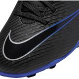 Nike Jr. Mercurial Vapor 15 Club low-top voetbalschoen voor kleuters/kids (meerdere ondergronden) - Zwart