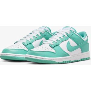 Nike Dunk Low Retro ""Clear Jade"" - Sneakers - Mannen - Maat 45.5 - Wit/Wit/Clear Jade