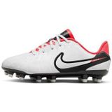 Nike jr. Legend 10 academy fg/mg in de kleur wit.