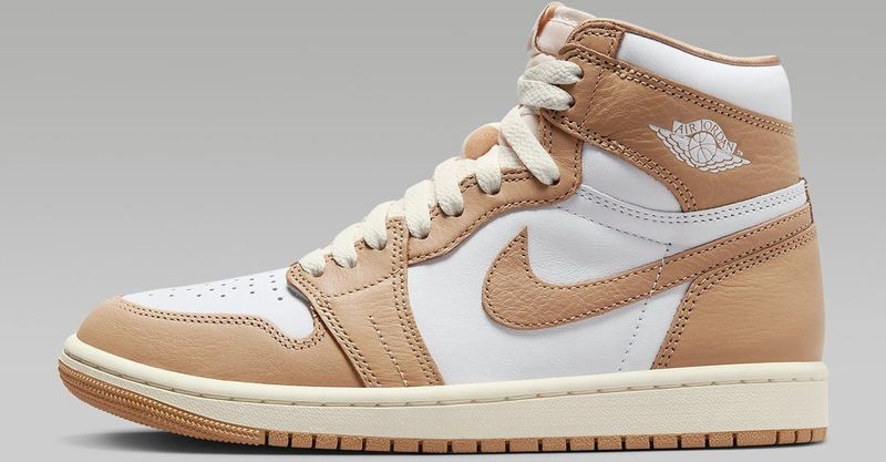 Jordan - 1 High - Sneakers - Paars - Leer