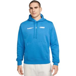 Nike standard issue pullover hoodie in de kleur blauw.