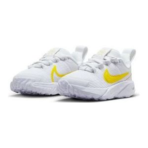 Nike Star Runner 4 NN (TD), sneakers, Summit White/Opti Yellow-Vivid SULF, 26 EU, Summit White Opti Yellow Vivid Sulf, 26 EU