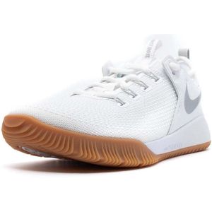 Nike - Zoom Hyperace 2 LE - Volleybalschoenen - Wit - Zilver - Textiel - Synthetisch