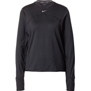 Nike - Dri-FIT Swift Element UV Crew Neck Shirt - Sportshirt - Zwart - Stretchmateriaal