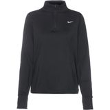 Nike Swift Element UV-Schutz Laufoberteil mit Viertelreißverschluss für Damen - Schwarz