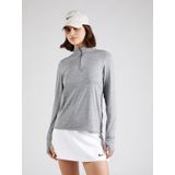 Nike Swift hardlooptop met korte rits en UV-bescherming voor dames - Grijs