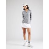 Nike Swift hardlooptop met korte rits en UV-bescherming voor dames - Grijs