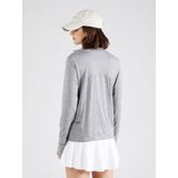 Nike Swift hardlooptop met korte rits en UV-bescherming voor dames - Grijs